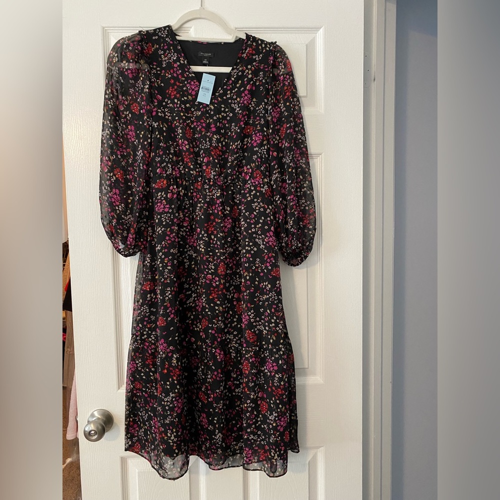 Ann Taylor Petite Floral Dress